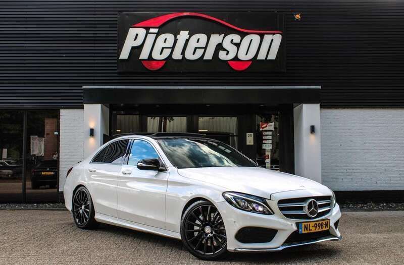 Wit Gebruikt 2015 Mercedes C250 Edition 1 Sedan | € 19.950 (Duur) - Afbeelding 1/4