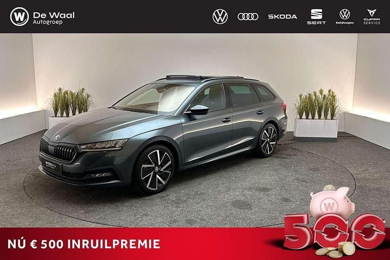 Grijs Gebruikt 2021 Skoda Octavia Style Stationwagen | € 21.395 (Eerlijke prijs) - Afbeelding 1/3
