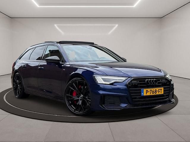 Occasion Audi A6 Competition 368 PK (270 kW) 2021 Blauw Stationwagen