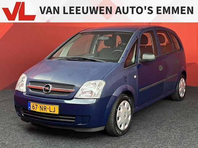 Blauw Occasion 2004 Opel Meriva Enjoy MPV | € 948 (Eerlijke prijs) - Afbeelding 1/4