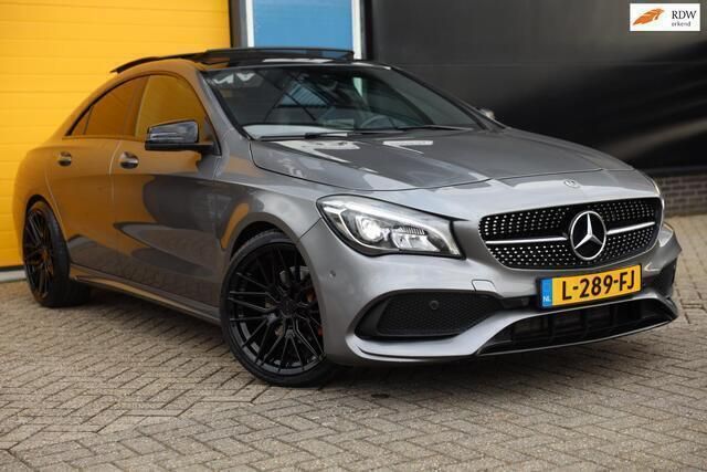Occasion Mercedes CLA200 AMG line 156 PK (114 kW) 2018 Grijs, metallic lak Sedan