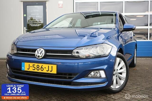 Blauw Gebruikt 2020 VW Polo Highline Hatchback | € 9.900 (Eerlijke prijs) - Afbeelding 1/4