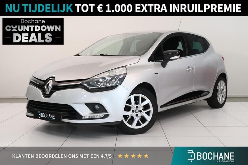 Grijs Gebruikt 2019 Renault Clio IV LIMITED Hatchback | € 10.435 (Eerlijke prijs) - Afbeelding 1/4
