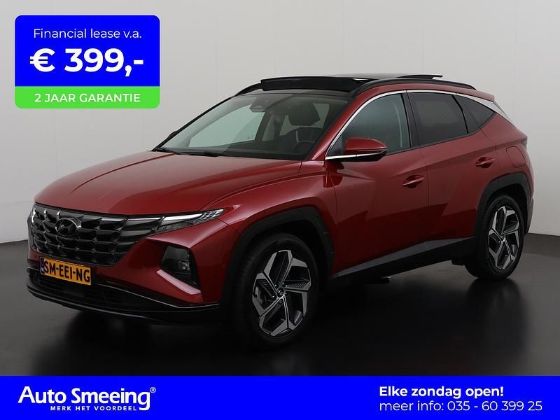 Sunset red metallic (wr6) Gebruikt 2022 Hyundai Tucson Premium SUV | € 30.895 (Goede deal) - Afbeelding 1/4