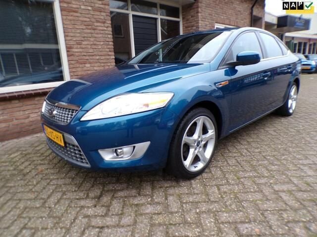 Blauw, metallic lak Occasion 2007 Ford Mondeo Titanium Sedan | € 2.499 (Eerlijke prijs) - Afbeelding 1/4