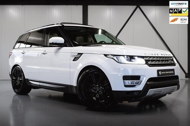 Wit, metallic lak Gebruikt 2015 Land Rover Range Rover Sport HSE Dynamic SUV | € 24.950 (Super prijs) - Afbeelding 1/4