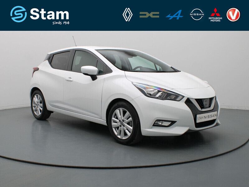 Wit Gebruikt 2019 Nissan Micra N-Connecta Hatchback | € 11.990 (Eerlijke prijs) - Afbeelding 1/4