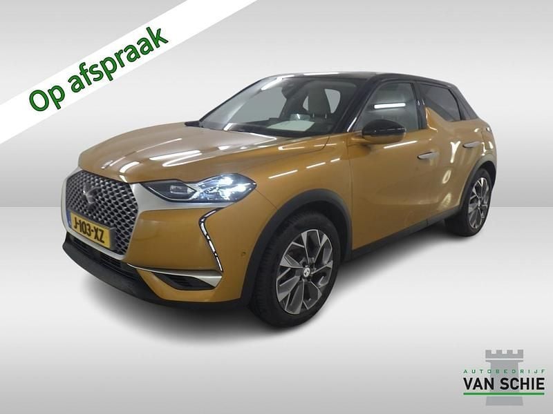 Geel Gebruikt 2020 DS Automobiles DS3 Crossback E-Tense Grand Chic SUV | € 17.900 (Eerlijke prijs) - Afbeelding 1/4