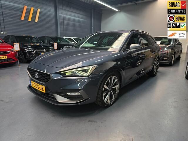 Grijs Gebruikt 2021 Seat Leon FR Stationwagen | € 17.450 (Eerlijke prijs) - Afbeelding 1/4