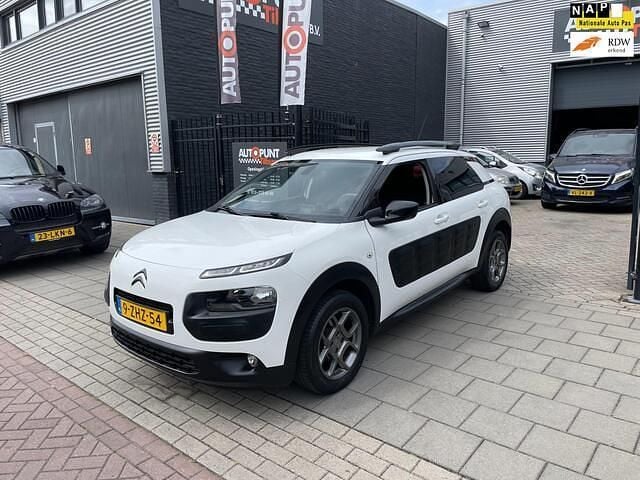 Wit, metallic lak Gebruikt 2015 Citroën C4 Cactus Shine Hatchback | € 5.499 (Goede deal) - Afbeelding 1/4