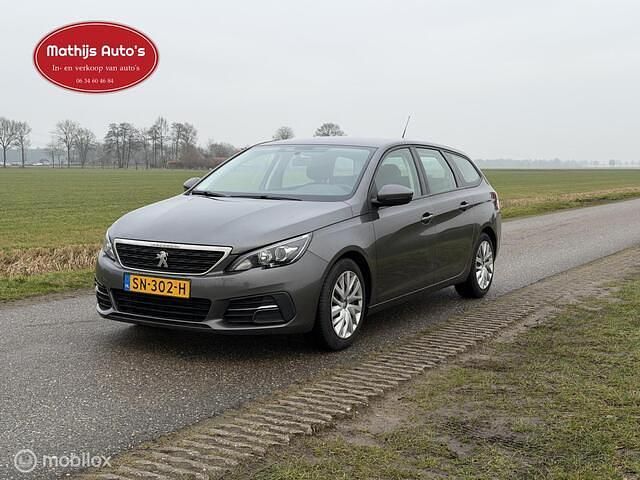 Occasion Peugeot 308 SW 120 PK (88 kW) 2018 Grijs Stationwagen