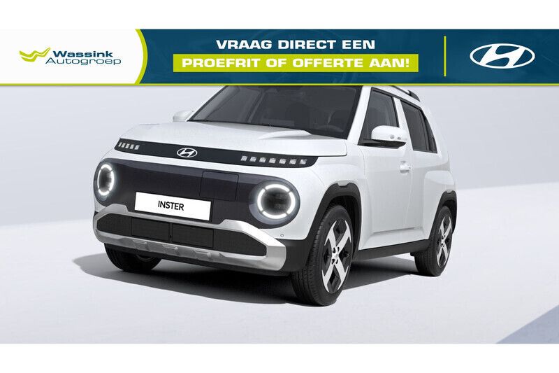 Atlas white Nieuw 2025 Hyundai Inster Hatchback | € 28.064 (Eerlijke prijs) - Afbeelding 1/4