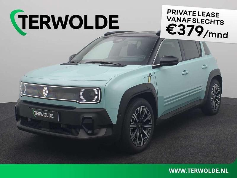 Groen Nieuw 2025 Renault 4 E-Tech Iconic SUV | € 37.240 (Eerlijke prijs) - Afbeelding 1/4