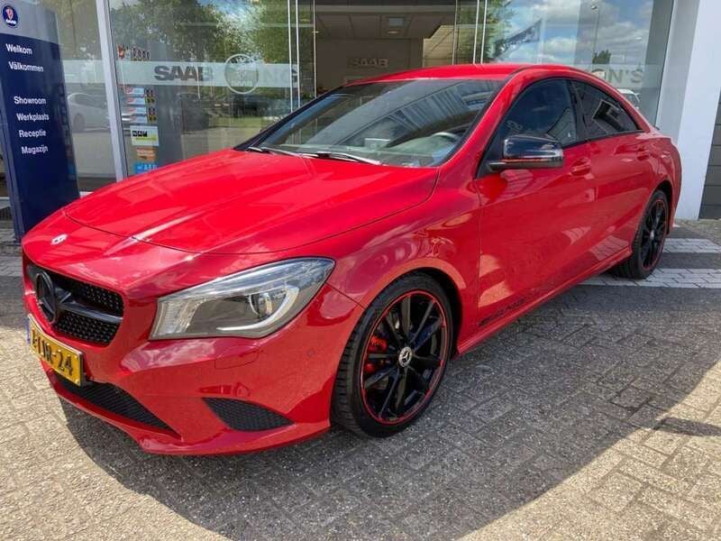 Rood Gebruikt 2013 Mercedes CLA180 Ambition Sedan | € 12.950 (Eerlijke prijs) - Afbeelding 1/4