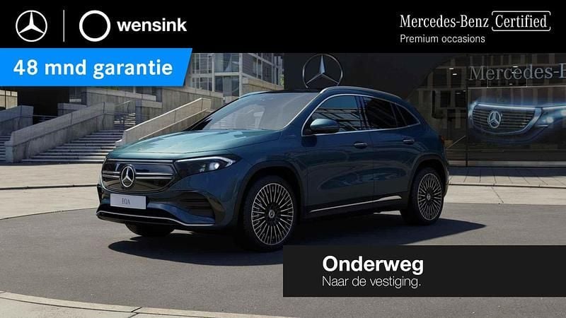 Blauw Gebruikt 2021 Mercedes EQA250 AMG line SUV | € 34.850 (Duur) - Afbeelding 1/4