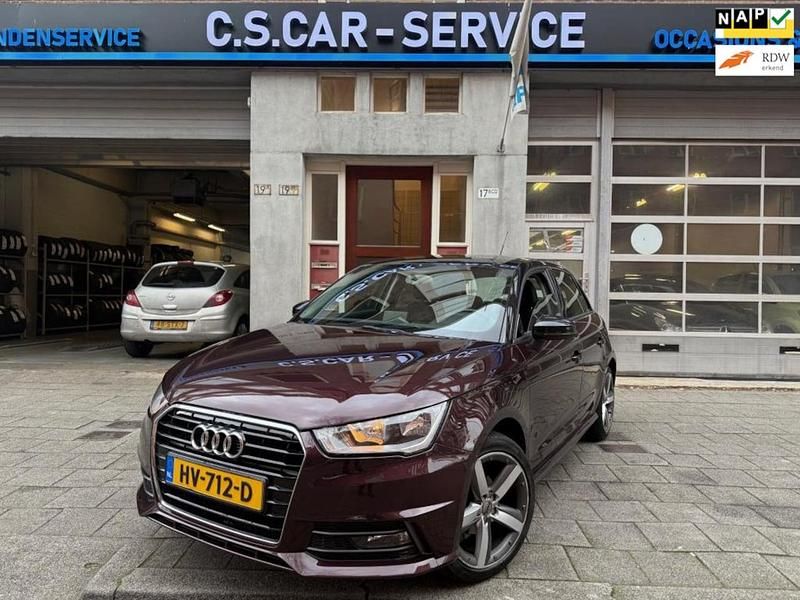 Paars (metallic) Occasion 2016 Audi A1 Sportback S-Line Hatchback | € 10.249 (Goede deal) - Afbeelding 1/4