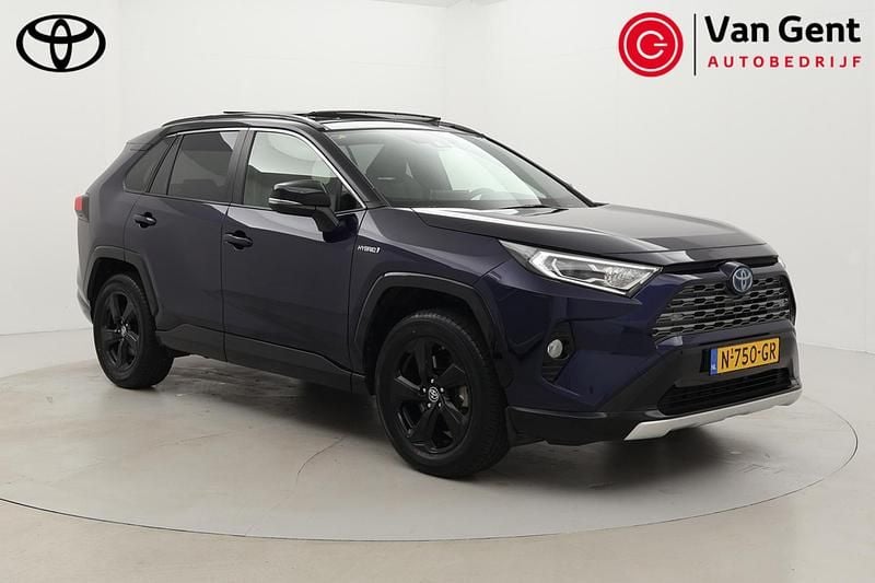 Blauw Gebruikt 2020 Toyota RAV4 Hybrid SUV | € 37.999 (Eerlijke prijs) - Afbeelding 1/4
