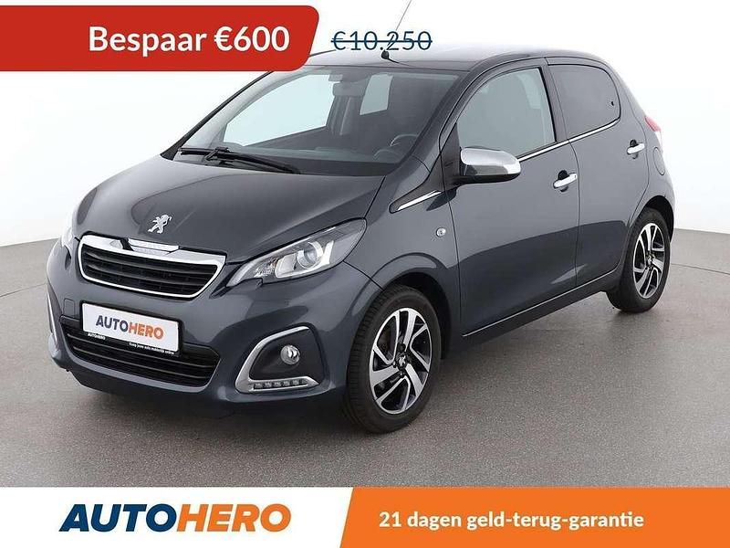 Grijs Gebruikt 2021 Peugeot 108 Allure Hatchback | € 9.849 (Goede deal) - Afbeelding 1/3