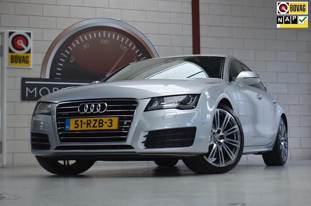 Grijs Gebruikt 2011 Audi A7 Sportback Premium Hatchback | € 17.880 (Eerlijke prijs) - Afbeelding 1/4