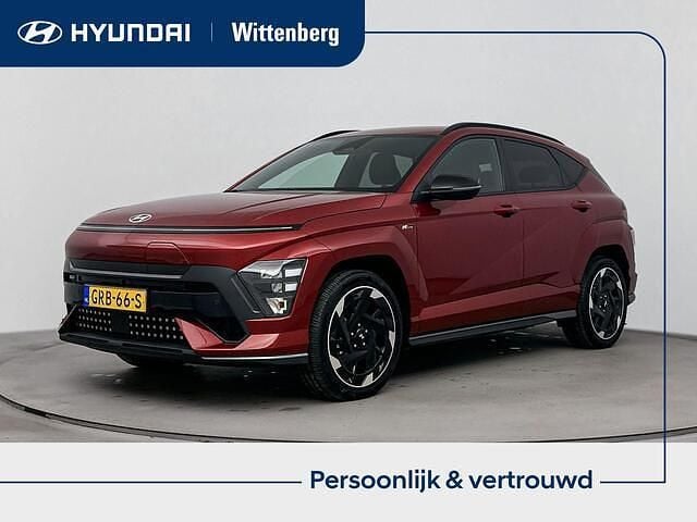 Rood Occasion 2024 Hyundai Kona Edition SUV | € 32.900 (Super prijs) - Afbeelding 1/4