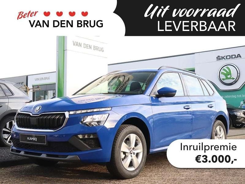 Blauw Nieuw 2025 Skoda Kamiq Selection SUV | € 28.989 (Goede deal) - Afbeelding 1/4
