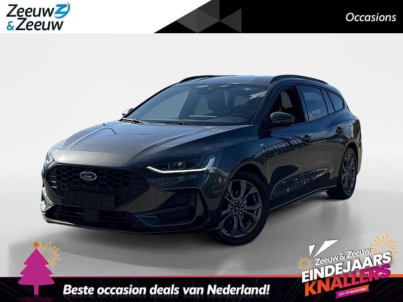Grijs Gebruikt 2023 Ford Focus ST-Line X Stationwagen | € 22.900 (Eerlijke prijs) - Afbeelding 1/4