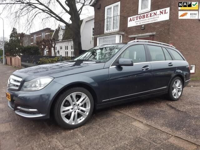Grijs Gebruikt 2013 Mercedes C180 Ambition Stationwagen | € 9.450 (Eerlijke prijs) - Afbeelding 1/4