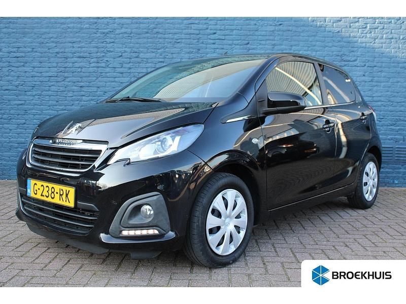 Zwart, metallic lak Gebruikt 2019 Peugeot 108 Active Hatchback | € 8.900 (Eerlijke prijs) - Afbeelding 1/4