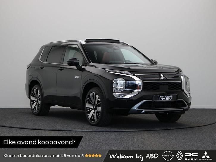 Zwart Nieuw 2025 Mitsubishi Outlander Instyle SUV | € 62.945 (Eerlijke prijs) - Afbeelding 1/3