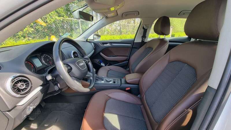 Wit Gebruikt 2015 Audi A3 Hatchback | € 12.500 (Super prijs) - Afbeelding 1/4