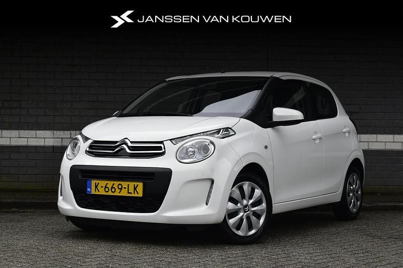Wit Gebruikt 2021 Citroën C1 Feel Hatchback | € 10.700 (Eerlijke prijs) - Afbeelding 1/3
