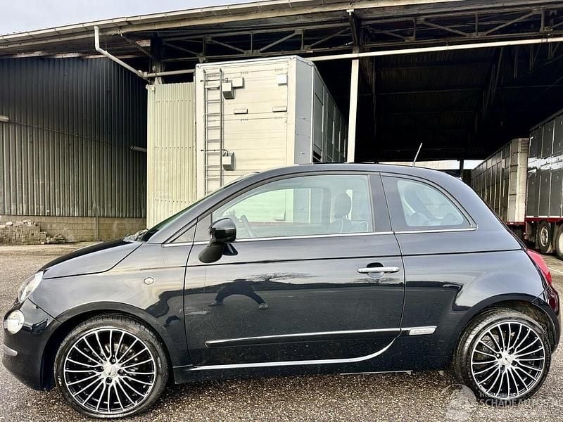 Zwart Occasion 2016 Fiat 500 Lounge Hatchback | € 7.000 (Super prijs) - Afbeelding 1/4