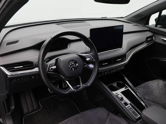 Occasion Skoda Enyaq iV SportLine 132 kW (180 PK) 2022 Zwart SUV