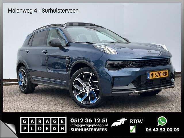 Blauw, metallic lak Gebruikt 2021 Lynk & Co 01 SUV | € 22.700 (Eerlijke prijs) - Afbeelding 1/4