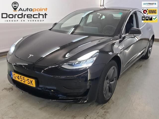 Zwart Gebruikt 2019 Tesla Model 3 Standard Range Sedan | € 19.695 (Goede deal) - Afbeelding 1/4