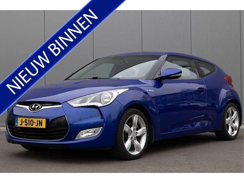 Blauw Occasion 2012 Hyundai Veloster Coupé | € 6.945 (Eerlijke prijs) - Afbeelding 1/4