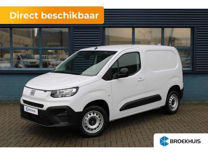 Wit Nieuw 2024 Fiat Doblò S MPV | € 19.250 (Super prijs) - Afbeelding 1/4