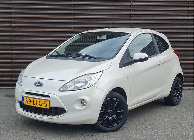 Wit Gebruikt 2010 Ford Ka Hatchback | € 1.250 (Super prijs) - Afbeelding 1/4