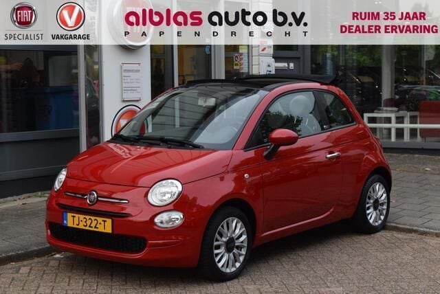 Rood Gebruikt 2018 Fiat 500C Connect Cabriolet | € 9.950 (Eerlijke prijs) - Afbeelding 1/4