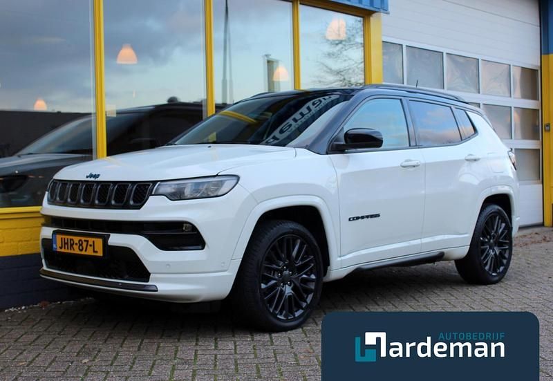 Wit Gebruikt 2021 Jeep Compass SUV | € 24.900 (Goede deal) - Afbeelding 1/4
