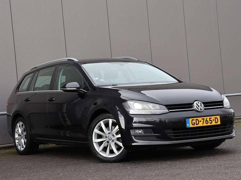 Occasion VW Golf VII Highline 140 PK (102 kW) 2015 Zwart Stationwagen