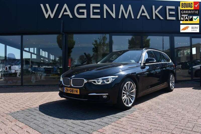 Zwart Gebruikt 2019 BMW 318 Luxury Line Stationwagen | € 21.450 (Goede deal) - Afbeelding 1/4