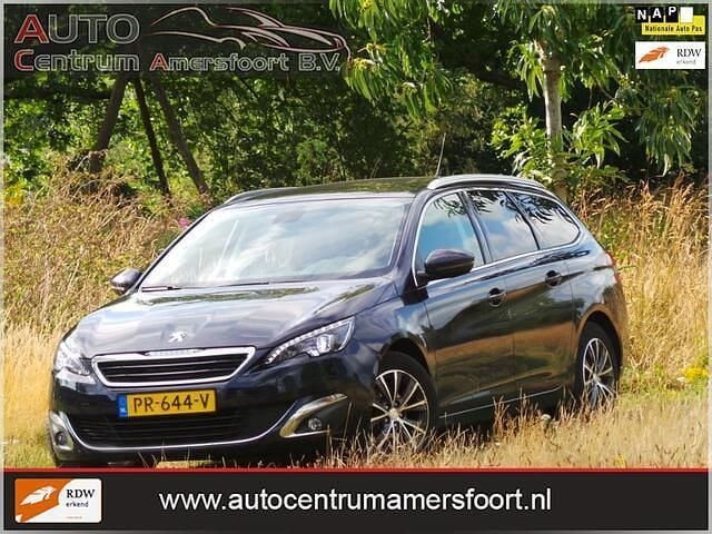 Blauw Gebruikt 2017 Peugeot 308 Allure Stationwagen | € 7.949 (Super prijs) - Afbeelding 1/4