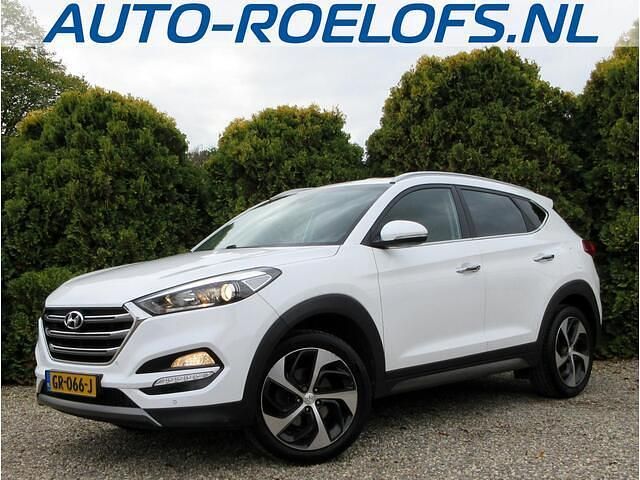 Wit Gebruikt 2015 Hyundai Tucson Comfort SUV | € 12.890 (Eerlijke prijs) - Afbeelding 1/4
