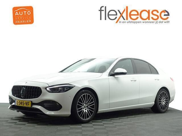 Wit metallic Gebruikt 2021 Mercedes C200 AMG Sedan | € 41.900 (Super prijs) - Afbeelding 1/4