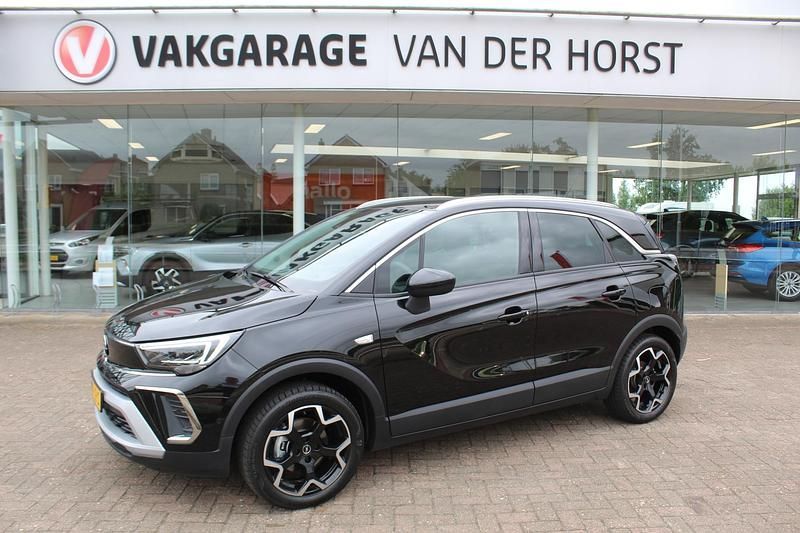 Zwart Gebruikt 2023 Opel Crossland Elegance SUV | € 22.450 (Iets duurder) - Afbeelding 1/4