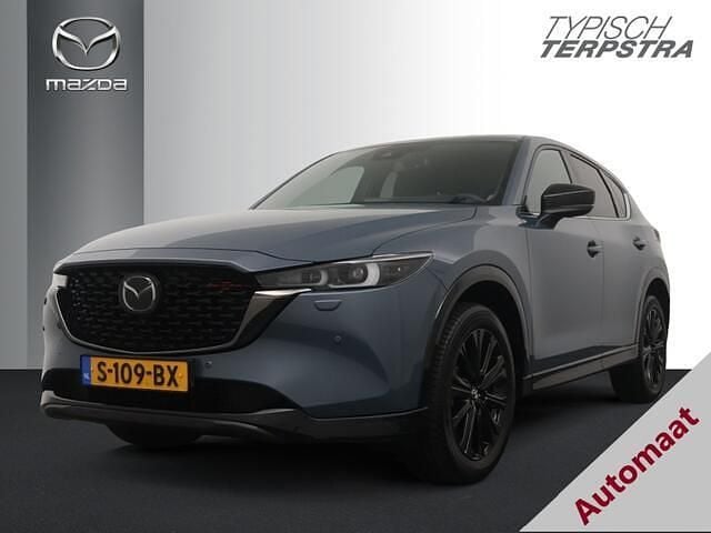 Polymetal grey (grijs metallic) Occasion 2023 Mazda CX-5 Homura-Line SUV | € 36.950 (Eerlijke prijs) - Afbeelding 1/4