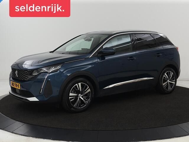 Blauw Gebruikt 2021 Peugeot 3008 Allure SUV | € 21.400 (Goede deal) - Afbeelding 1/4