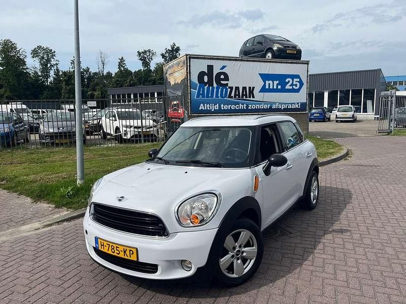 Wit Gebruikt 2014 Mini One D Countryman SUV | € 7.499 - Afbeelding 1/4