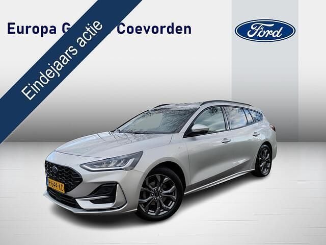 Grijs Gebruikt 2022 Ford Focus ST-Line X Stationwagen | € 19.950 (Goede deal) - Afbeelding 1/4